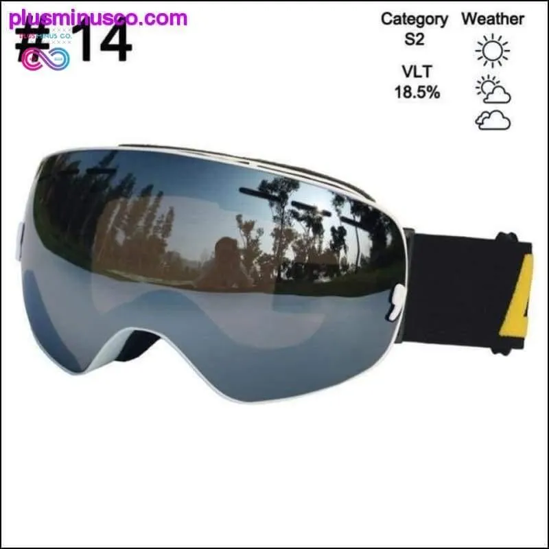 Ski Glasses & Snowboarding Goggles Eyewear Double Layers