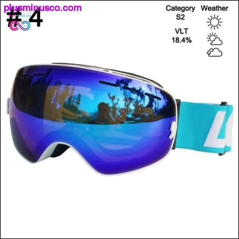 Ski Glasses & Snowboarding Goggles Eyewear Double Layers