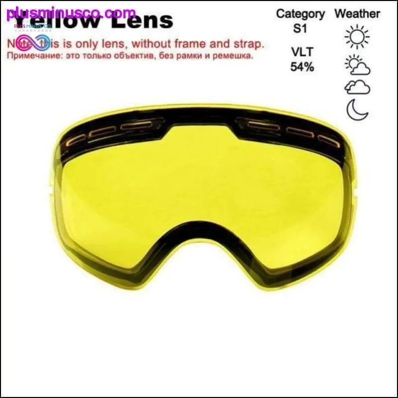 Ski Glasses & Snowboarding Goggles Eyewear Double Layers