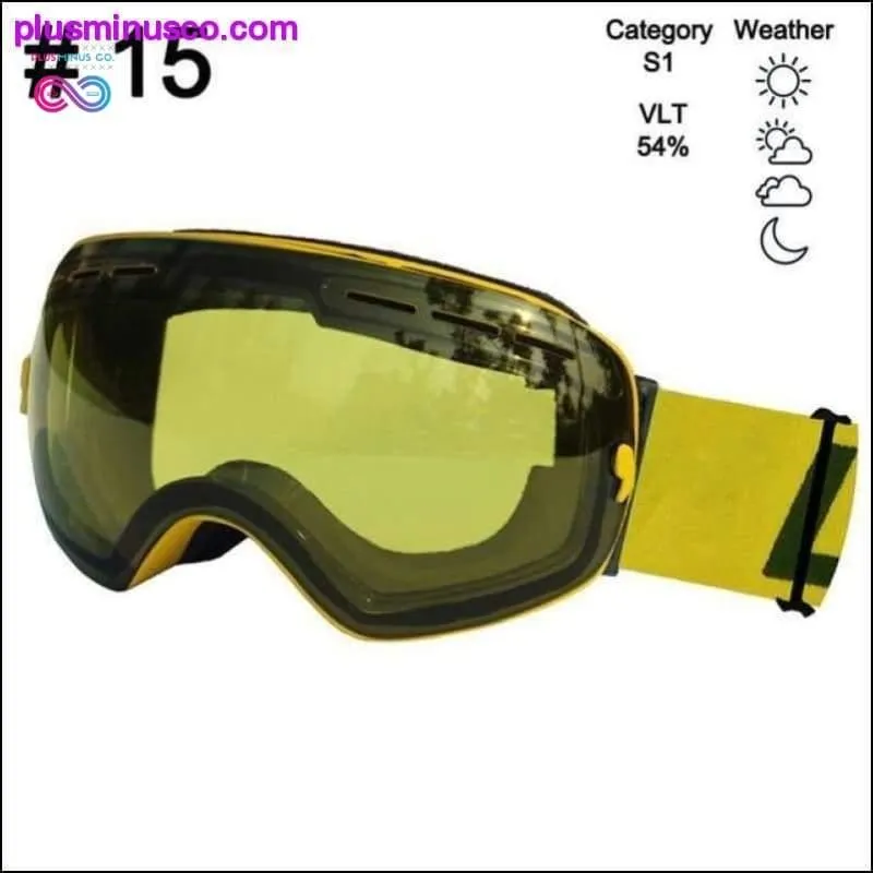 Ski Glasses & Snowboarding Goggles Eyewear Double Layers
