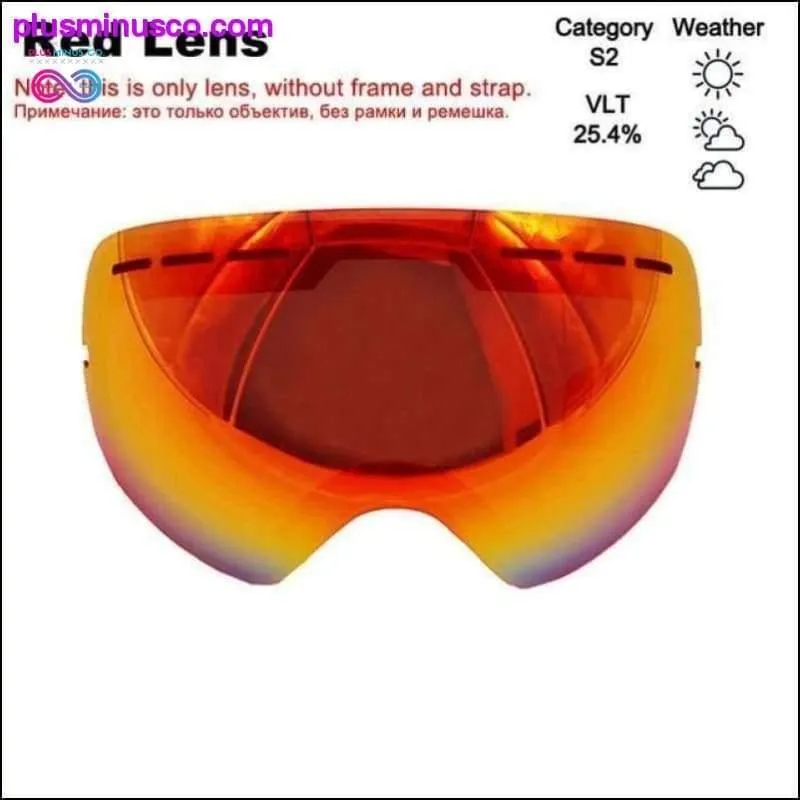 Ski Glasses & Snowboarding Goggles Eyewear Double Layers