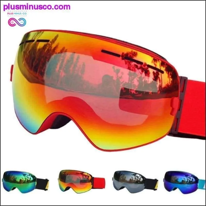 Ski Glasses & Snowboarding Goggles Eyewear Double Layers