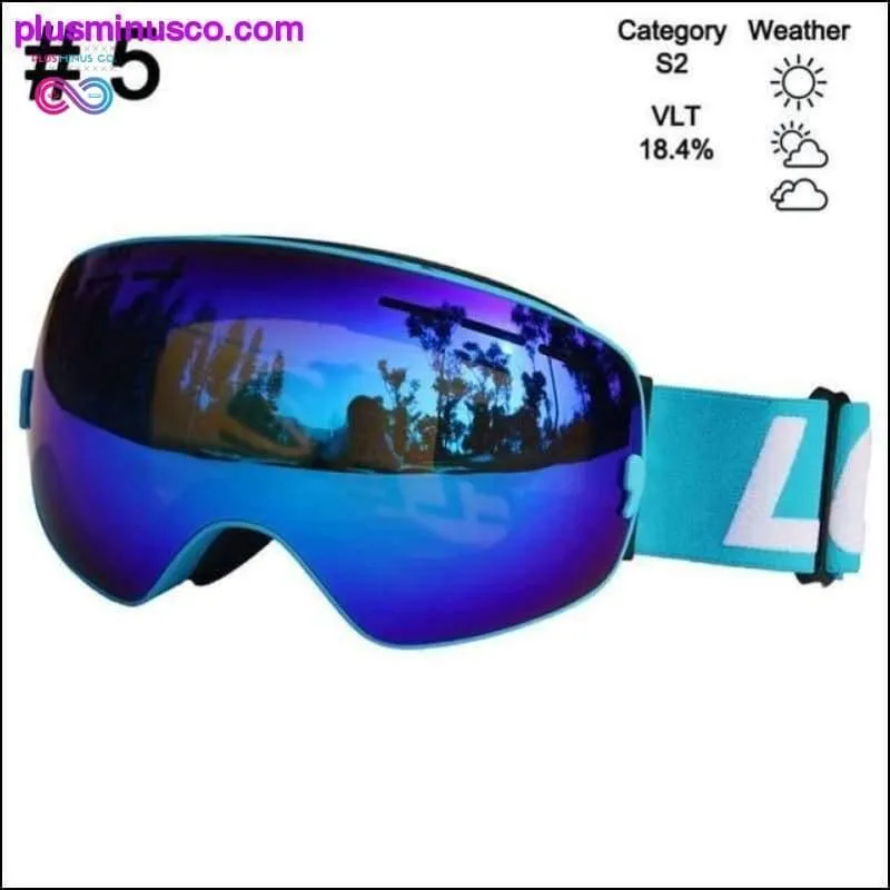 Ski Glasses & Snowboarding Goggles Eyewear Double Layers