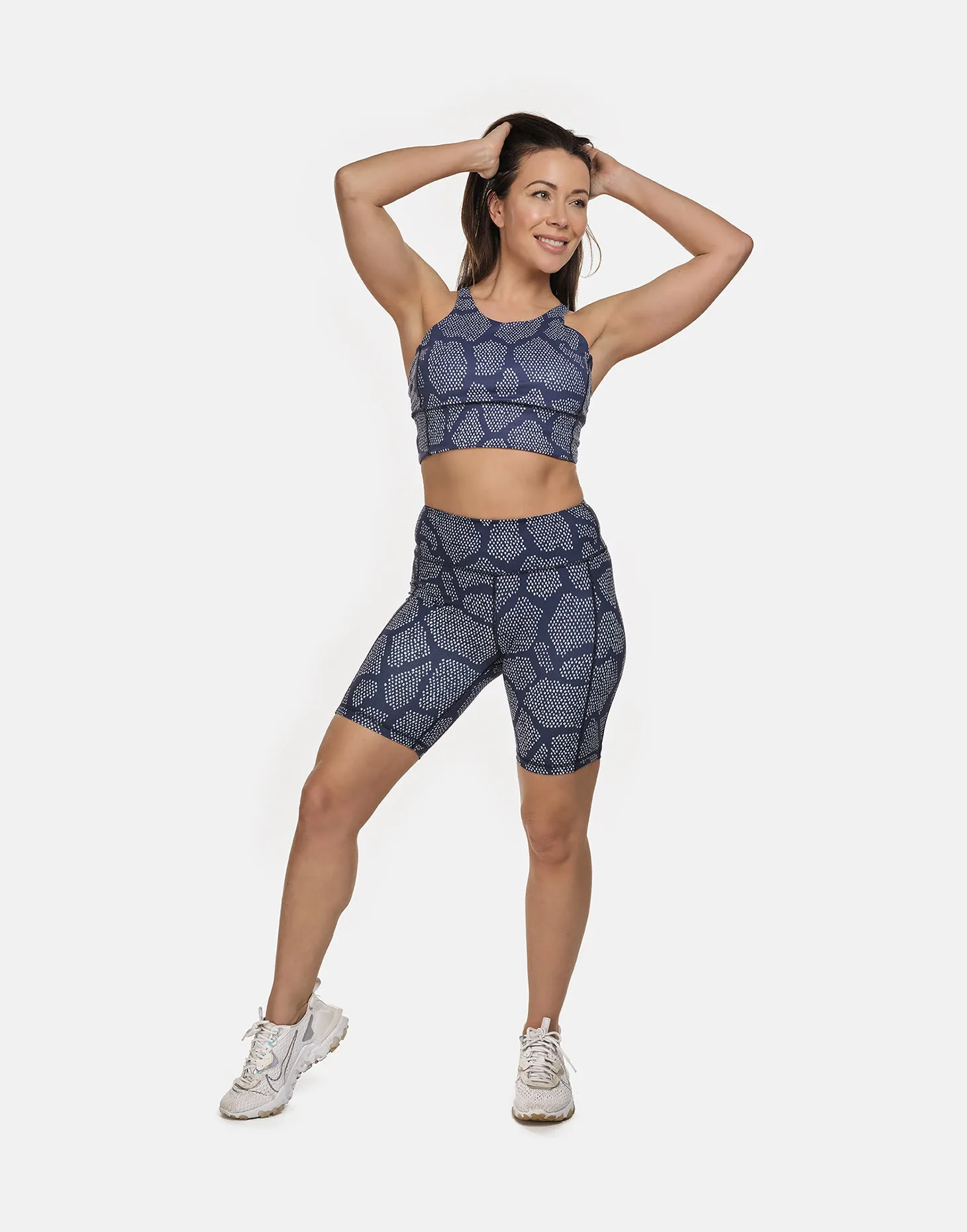 Snake Print Cycling Shorts