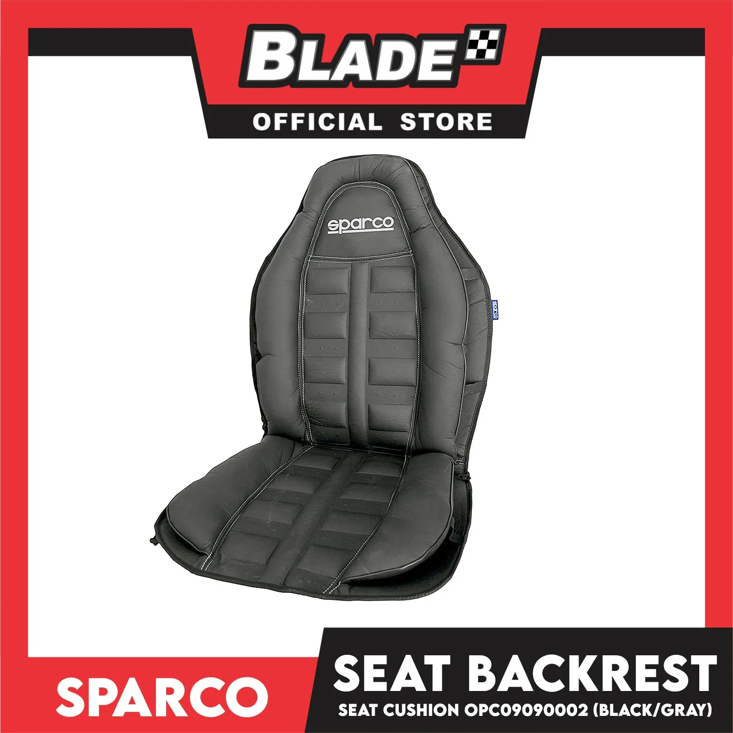 Sparco Racing Backrest OPC09090002 (Black/Grey)