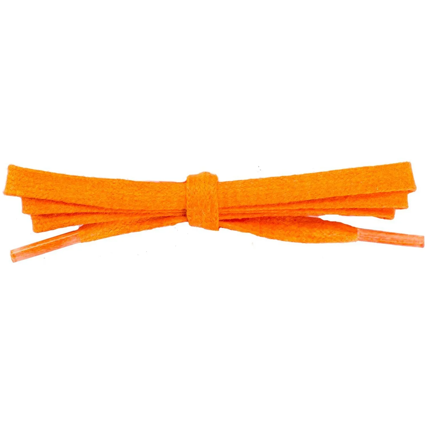 Spool - Waxed Cotton 1/4" Flat Dress - Fire Orange (100 yards) Shoelaces
