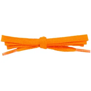 Spool - Waxed Cotton 1/4" Flat Dress - Fire Orange (100 yards) Shoelaces