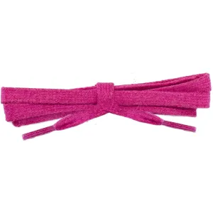 Spool - Waxed Cotton 1/4" Flat Dress - Fuchsia Red (100 yards) Shoelaces