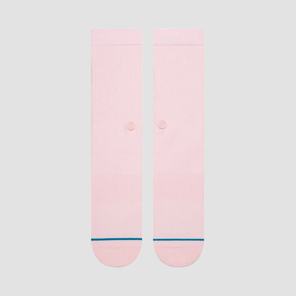 Stance Icon Crew Socks Pink