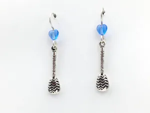 Sterling silver Lacrosse  Stick dangle Earrings-team color, sticks, LAX, sports
