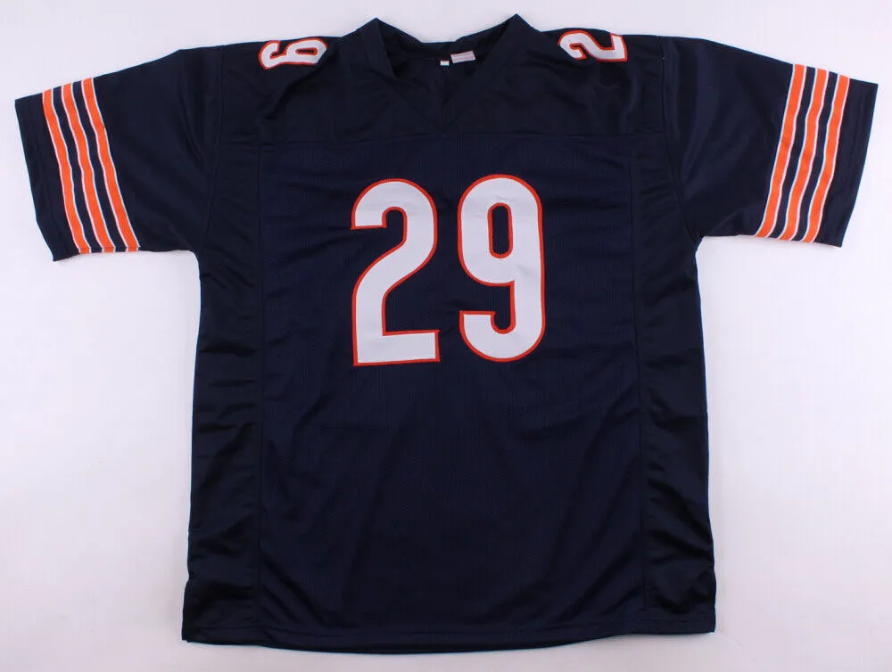 Tarik Cohen Signed Chicago Bears Blue Jersey / 4th Rd 2017 Draft Pick (Schwartz)