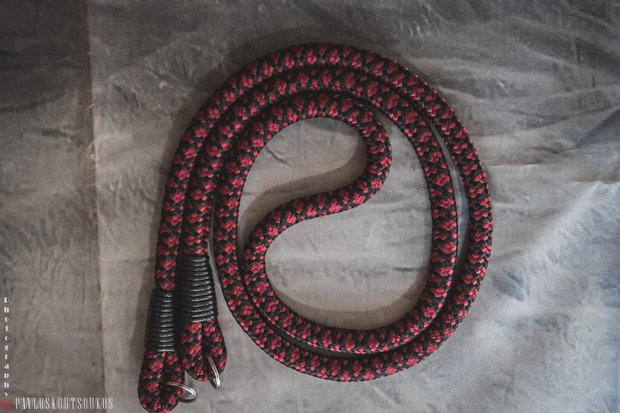 Tiled Black/Red Camera Strap