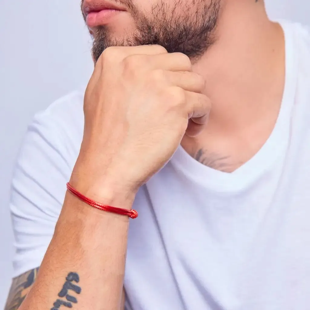 Trendy Waterproof Wax Nylon Cord Bracelets