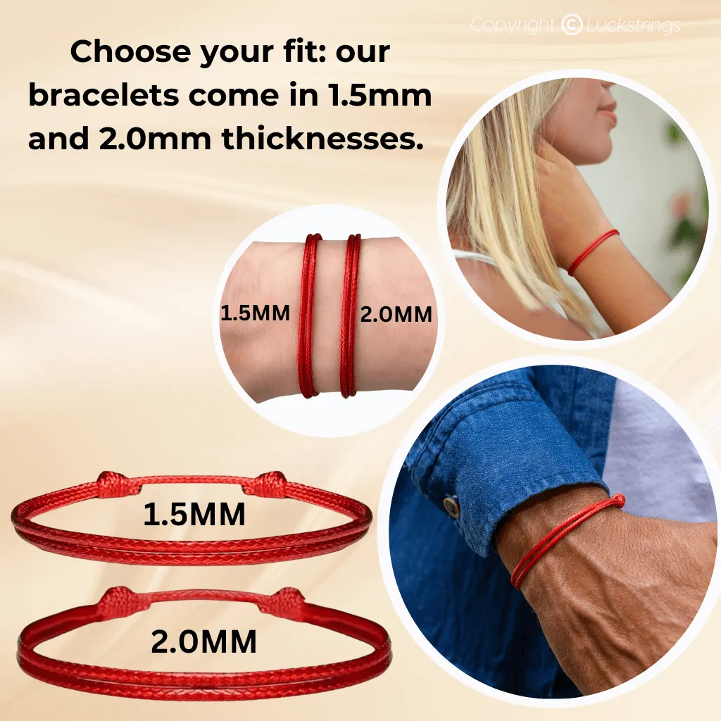 Trendy Waterproof Wax Nylon Cord Bracelets