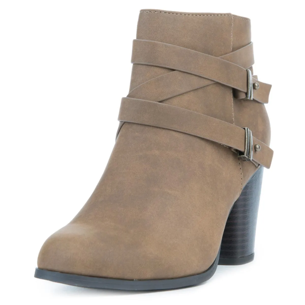 Undine-S Booties Lt Brown
