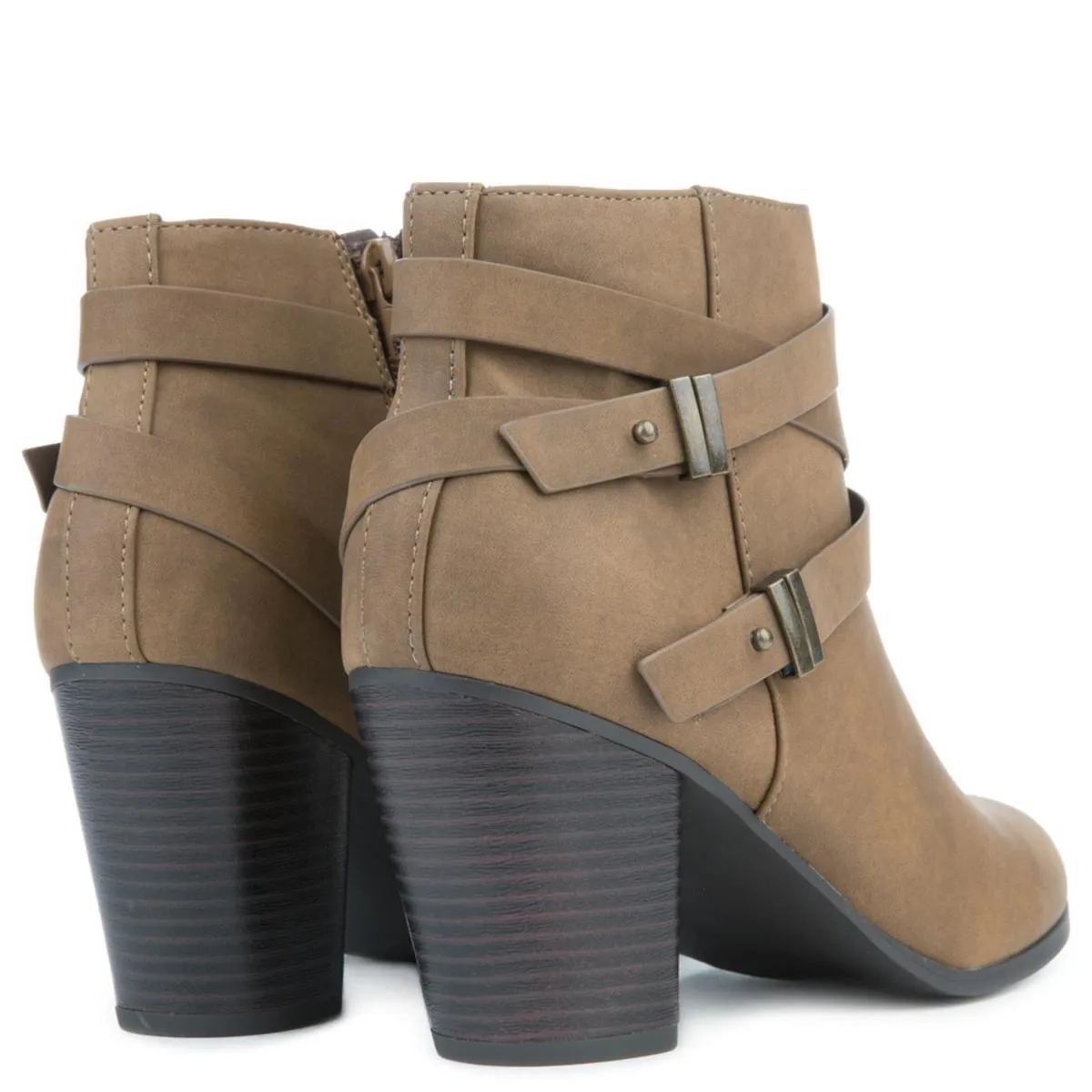 Undine-S Booties Lt Brown