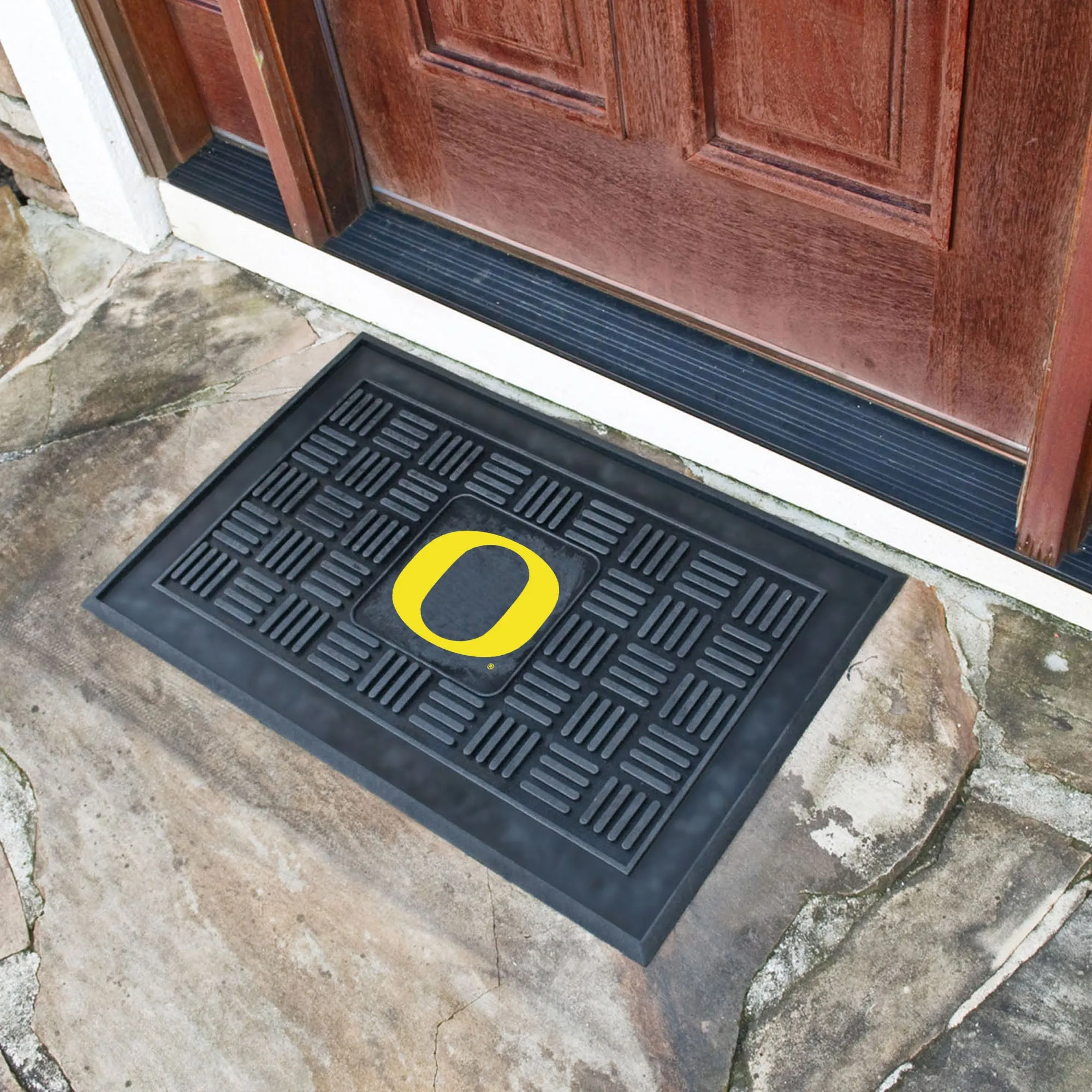University of Oregon Medallion Door Mat