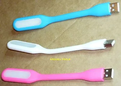 USB L.E.D LIGHT FLEXIBLE & SUPER BRIGHT. - NEW