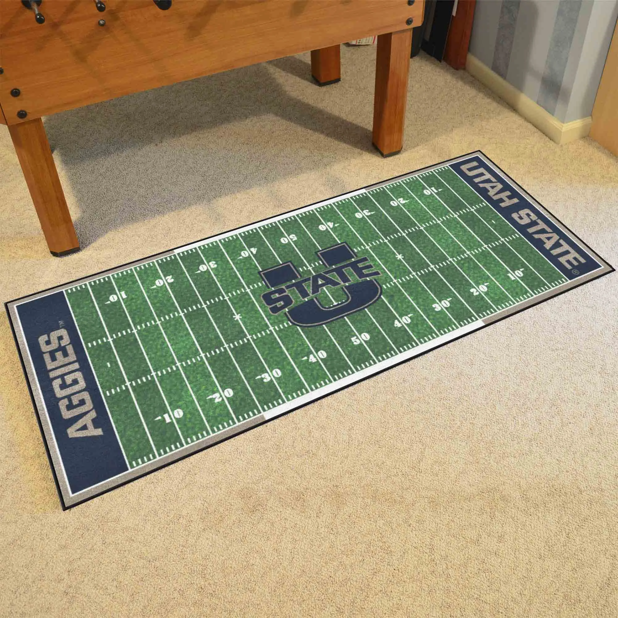 Utah State University Football Field Runner