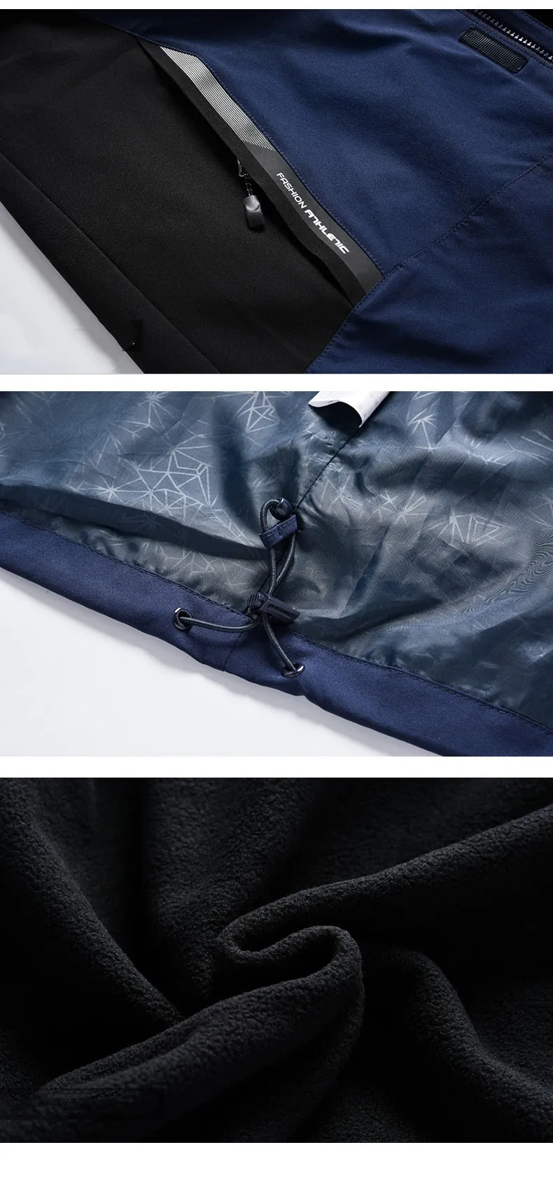 Versatile 3-in-1 Fleece-Lined Outdoor Jacket