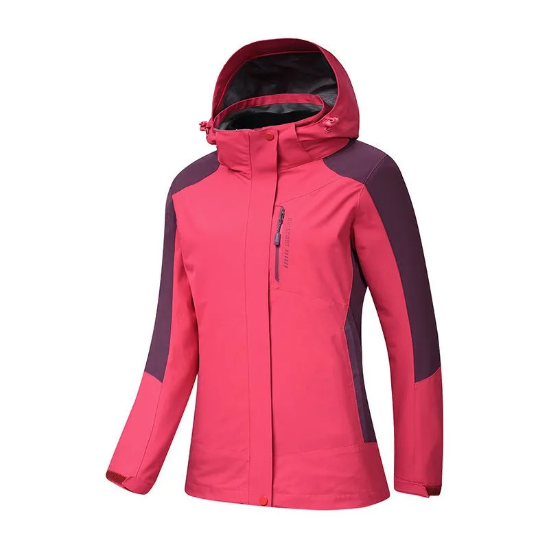 Versatile 3-in-1 Fleece-Lined Outdoor Jacket