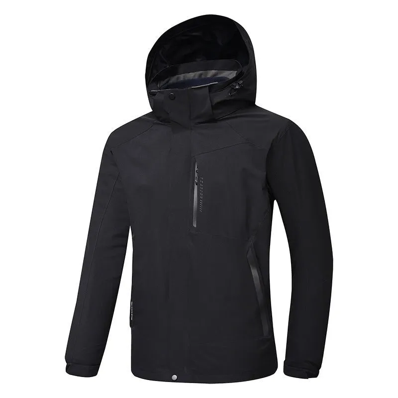 Versatile 3-in-1 Fleece-Lined Outdoor Jacket