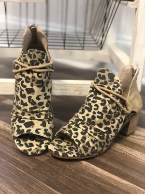 Very G Sillian Bootie- Leopard
