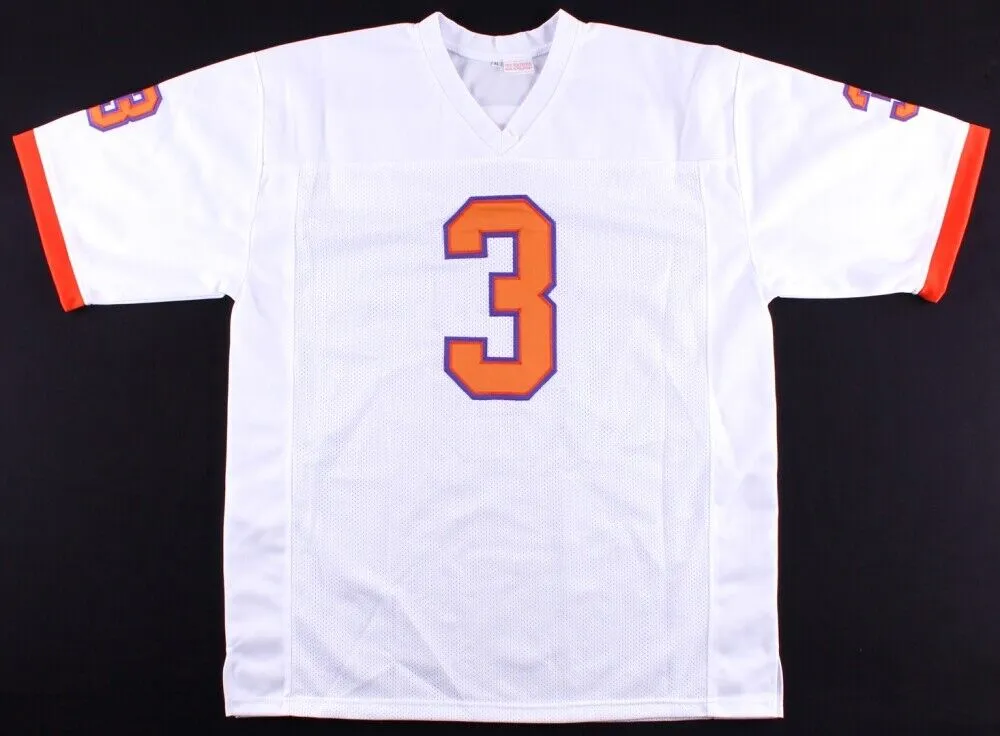 Vic Beasley Signed Clemson Tigers Jersey (Radtke Sports COA) Flacons Pro Bowl LB