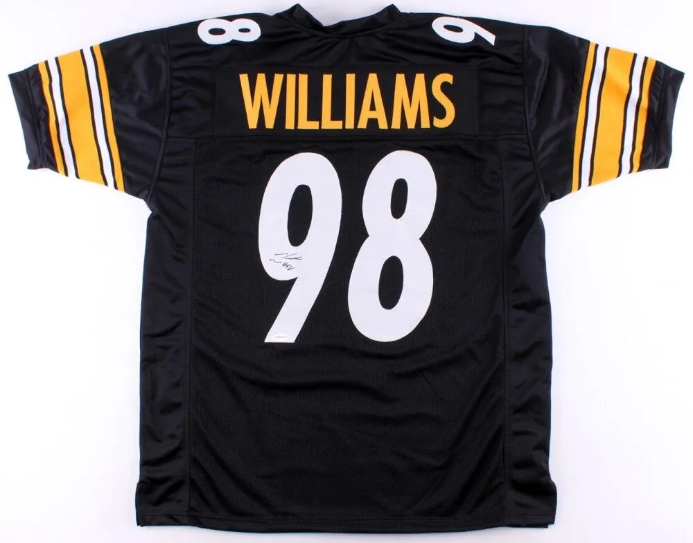 Vince Williams Signed Steelers Jersey (TSE COA) Former Florida State Standout LB