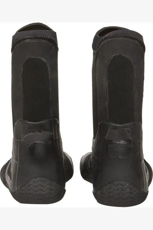 VISSLA SEVEN SEAS 3MM SPLIT TOE BOOTIE - BLACK