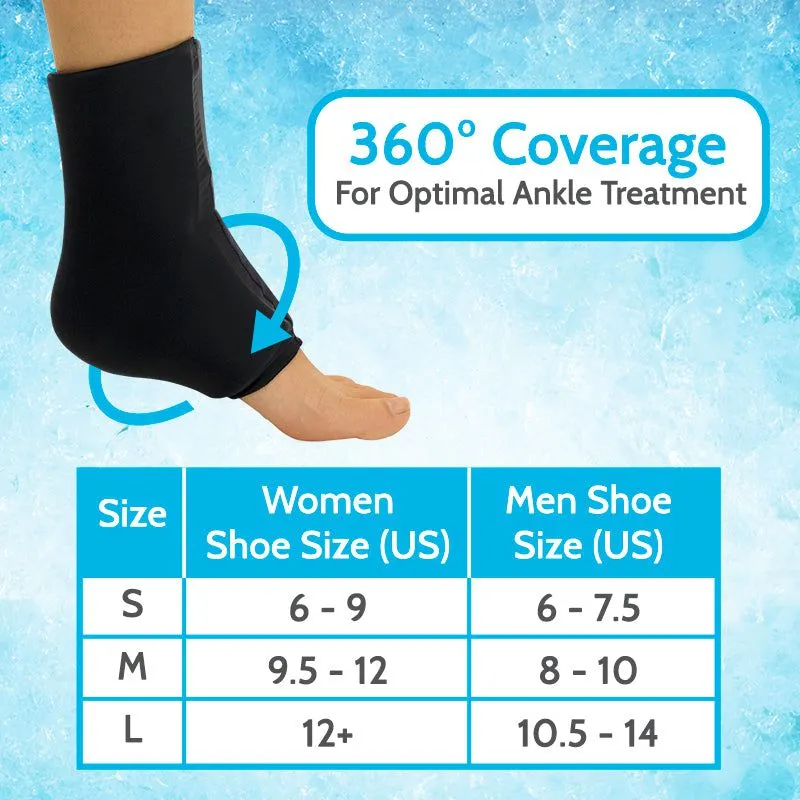 Vive Health Hot And Cold Ankle Sleeve