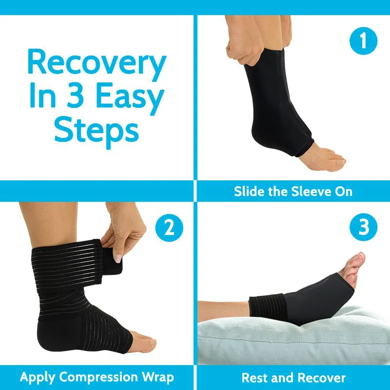 Vive Health Hot And Cold Ankle Sleeve