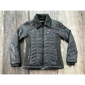 Volcom Womens Black Insulated Snowboarding Ski Winter Jacket Size Large