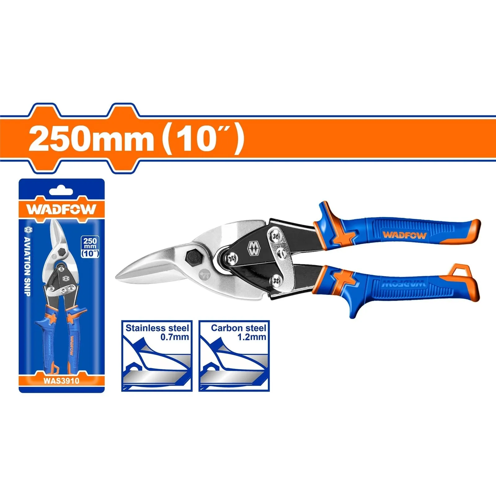 Wadfow 10" Aviation Snip - WAS1410 & WAS3410