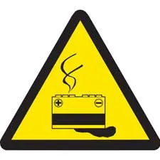 Warning Labels - Picto: Battery Hazard