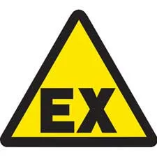 Warning Labels - Picto: Explosive Atmosphere