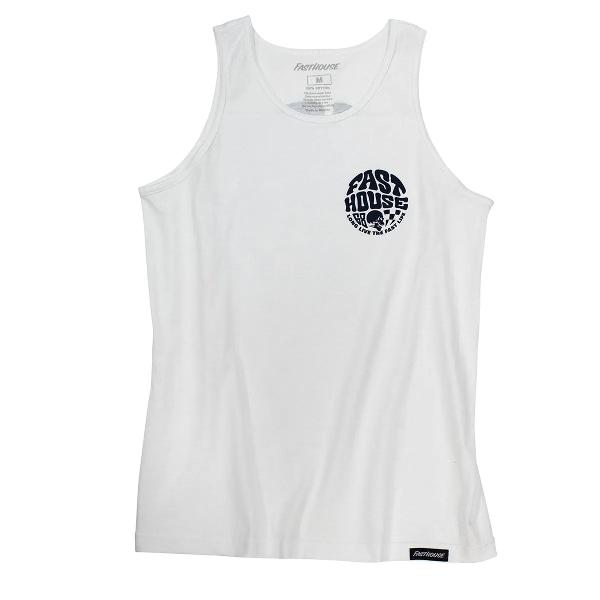 Waxed Tank - White