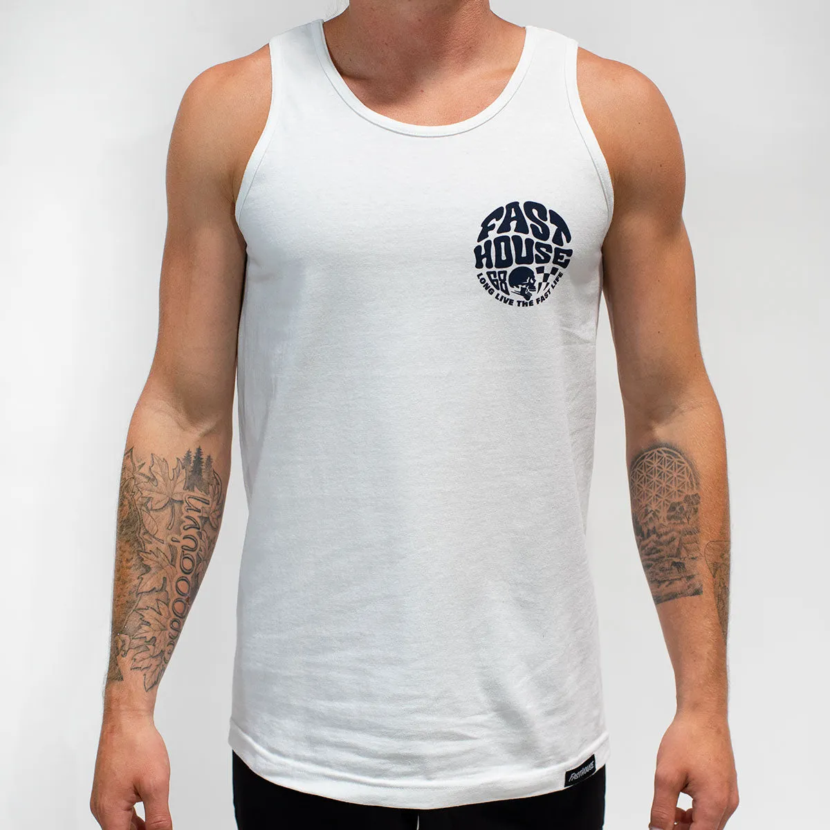Waxed Tank - White