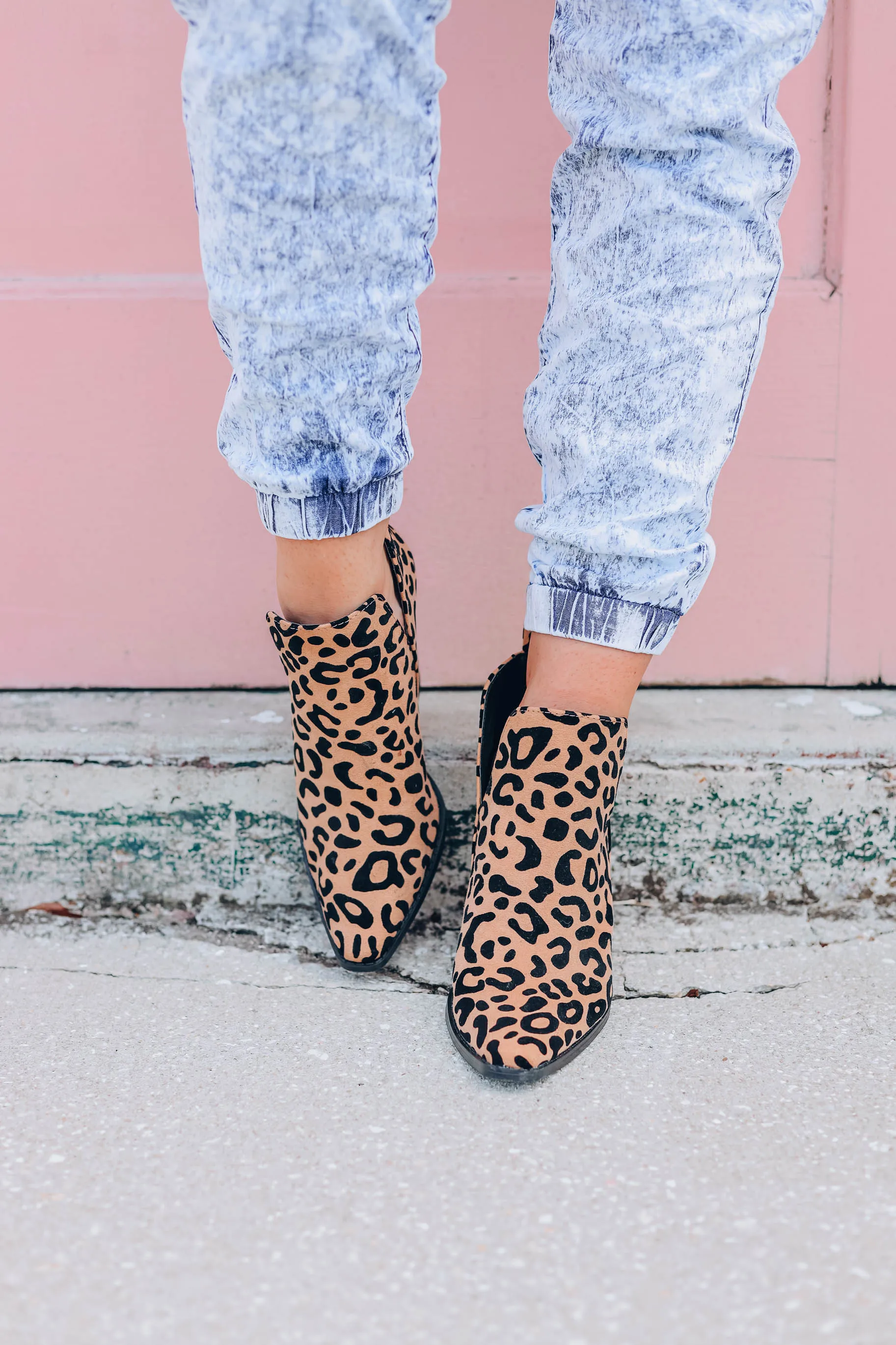 Willow Leopard Booties