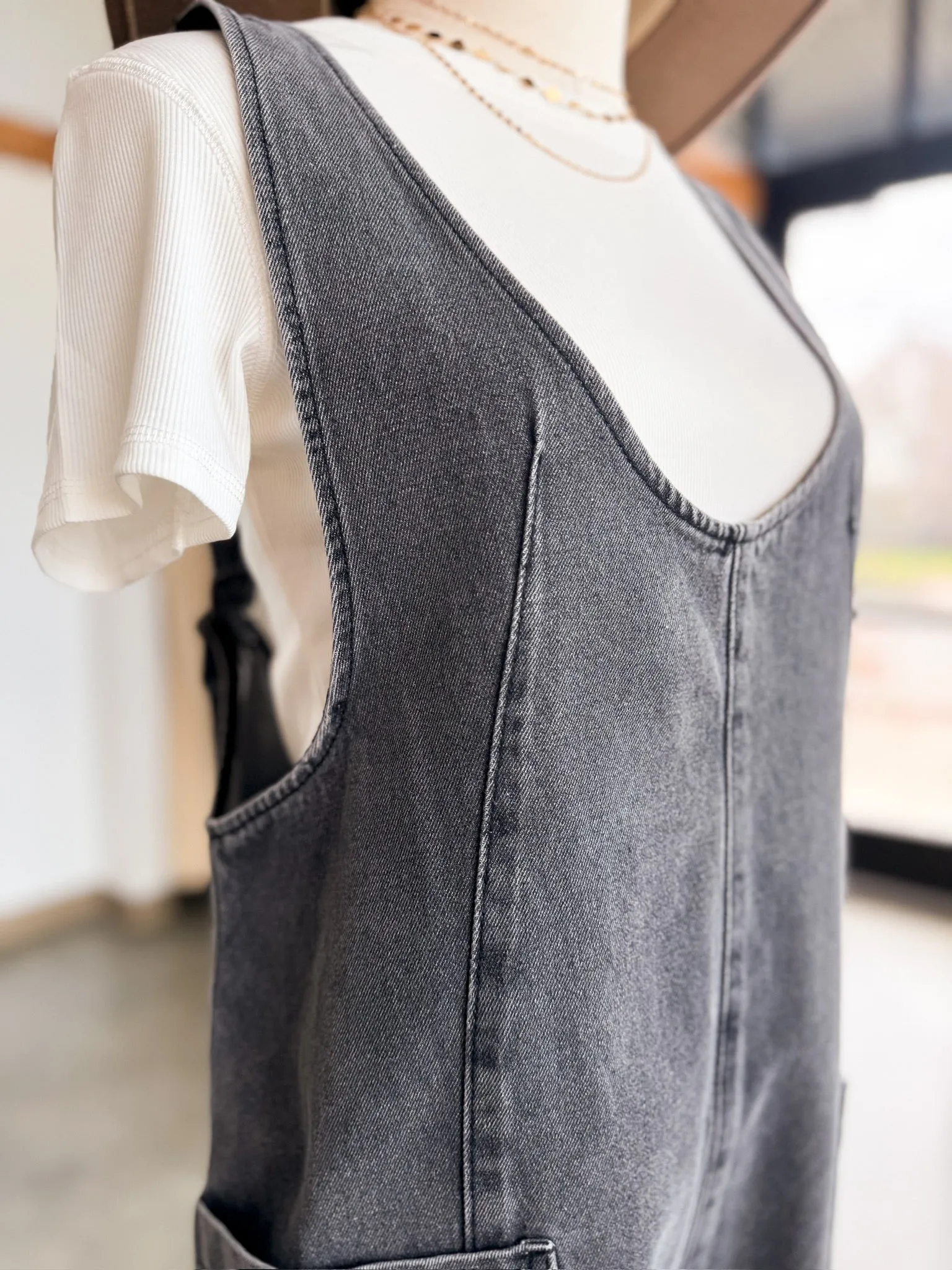 Willow Romper - Black
