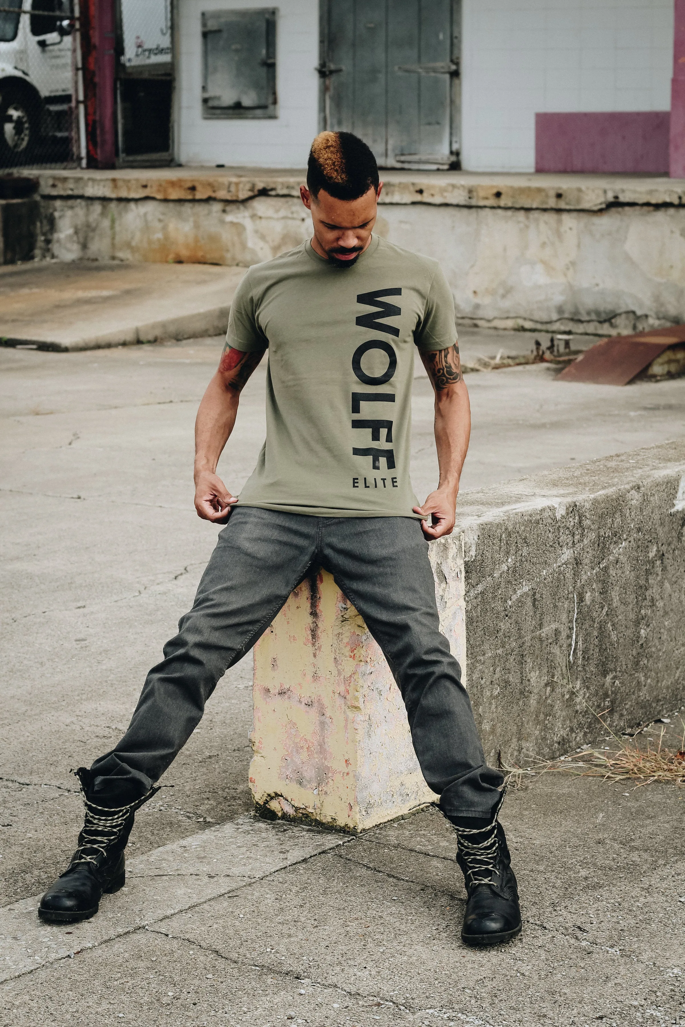 Wolff Elite Tee - Olive