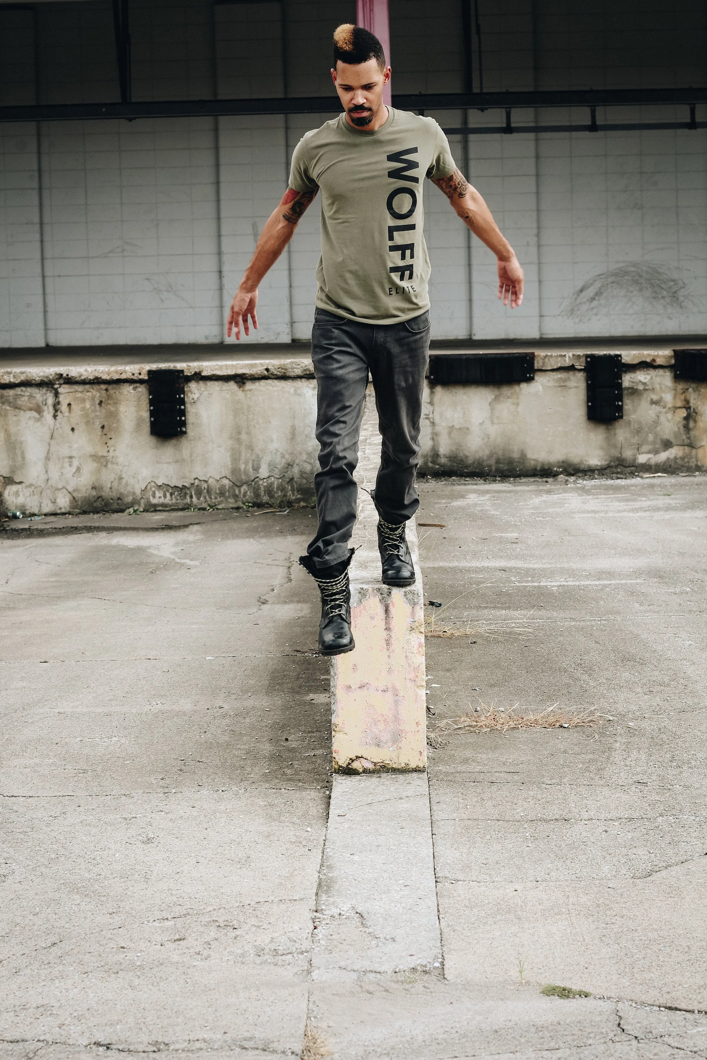 Wolff Elite Tee - Olive