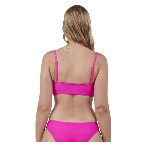 Women's Shoreline Summer Time Bandeau Swimsuit Top