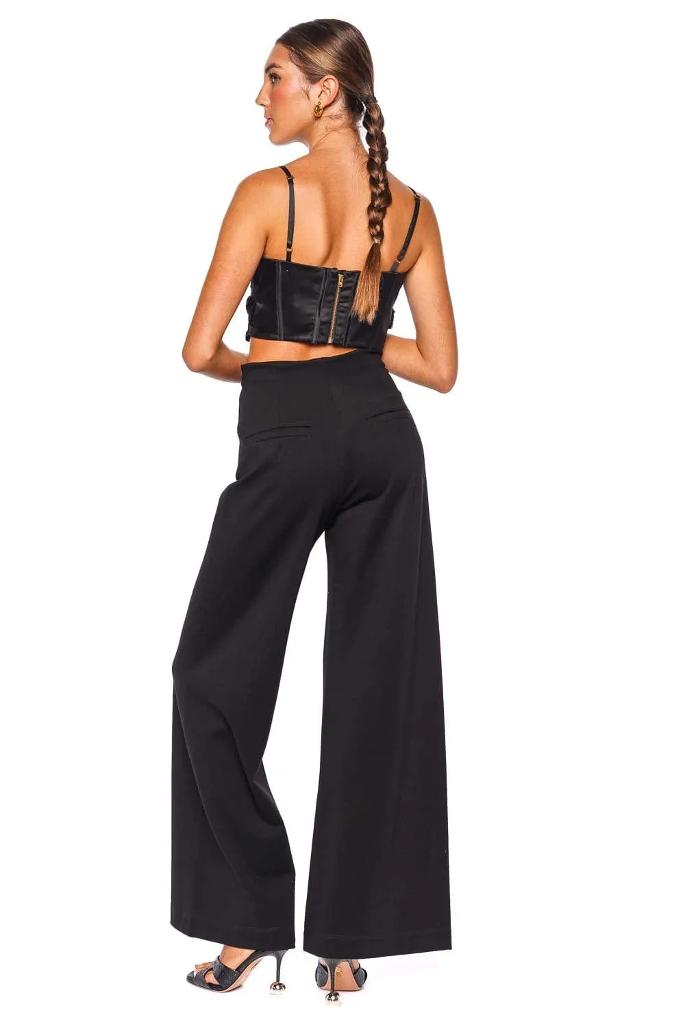 Woodley Embellished Cropped Top