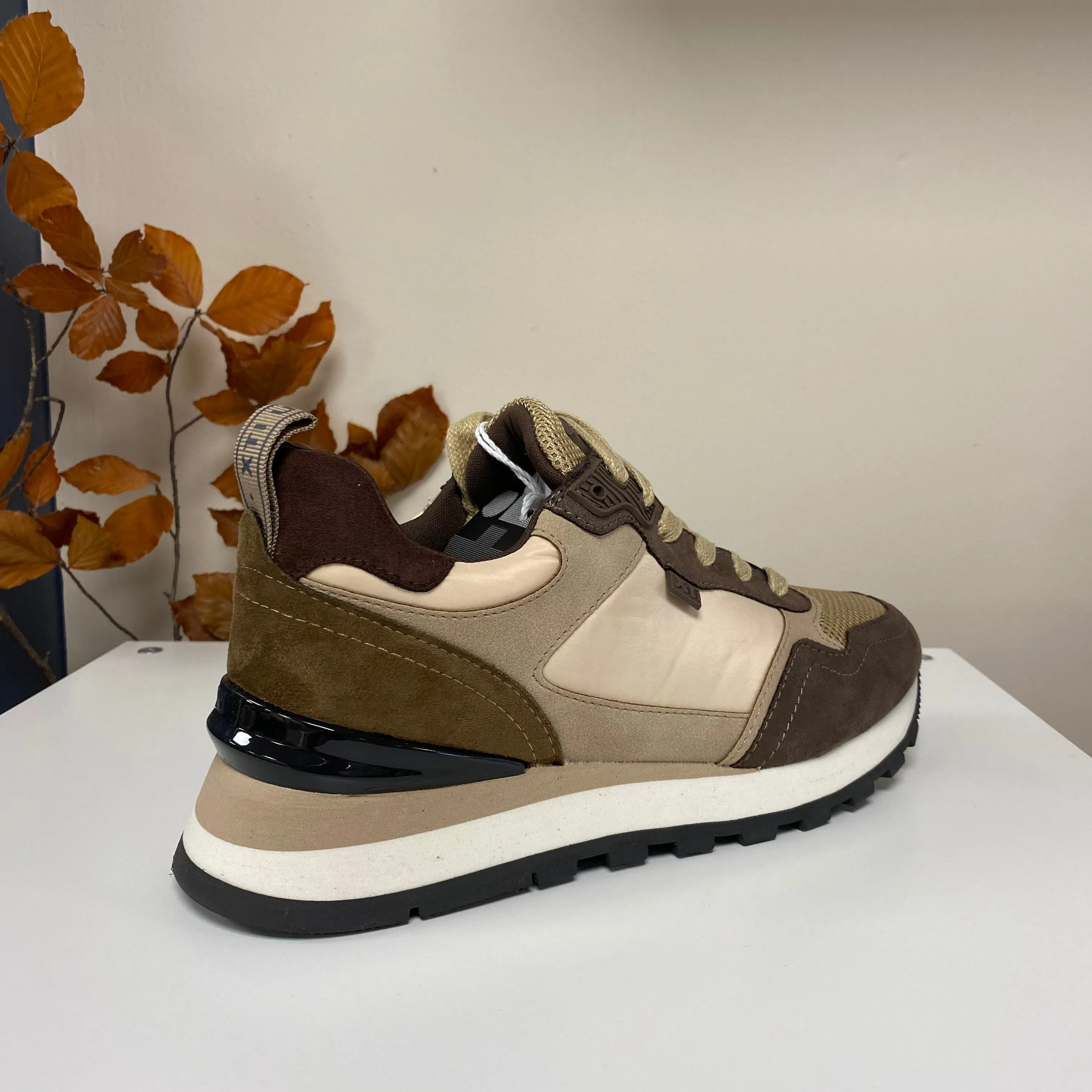 Xti Taupe Blend Trainers