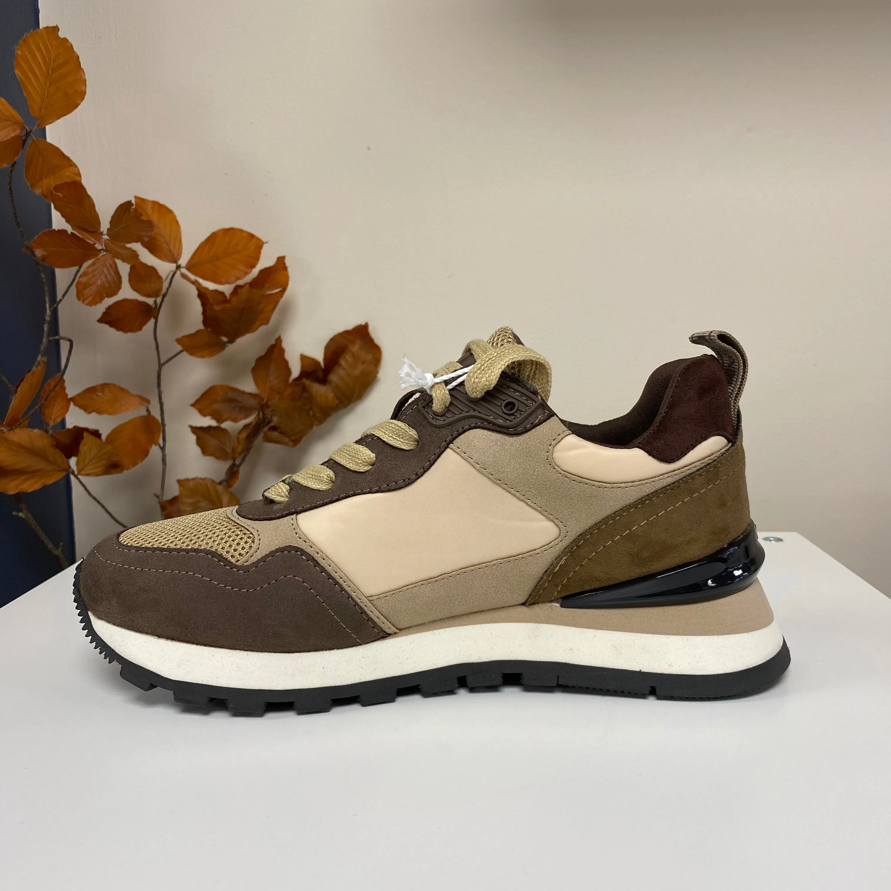 Xti Taupe Blend Trainers