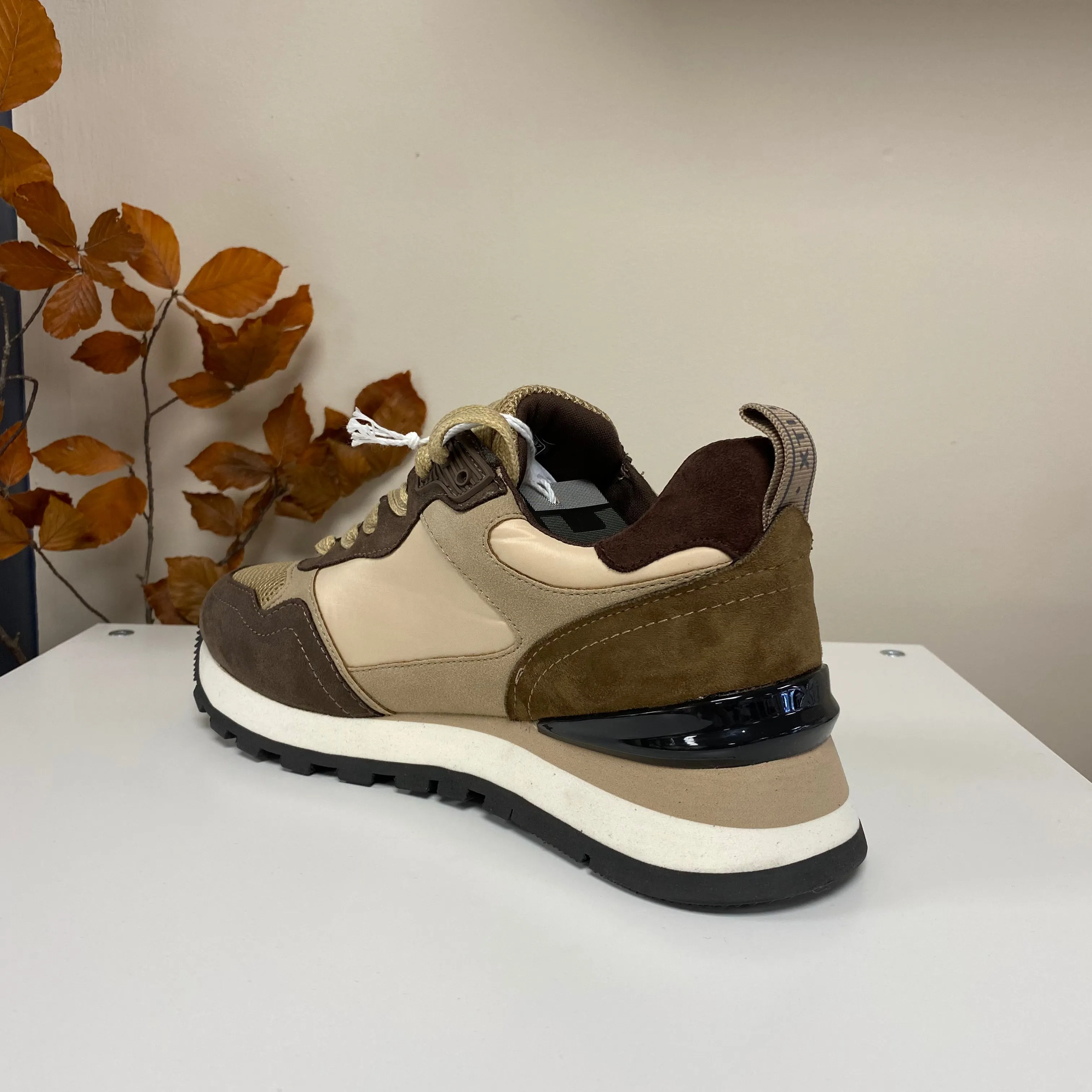 Xti Taupe Blend Trainers