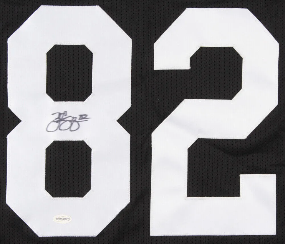 Yancey Thigpen Signed Pittsburgh Steelers Jersey (TSE COA) 2xPro Bowl Wide Out