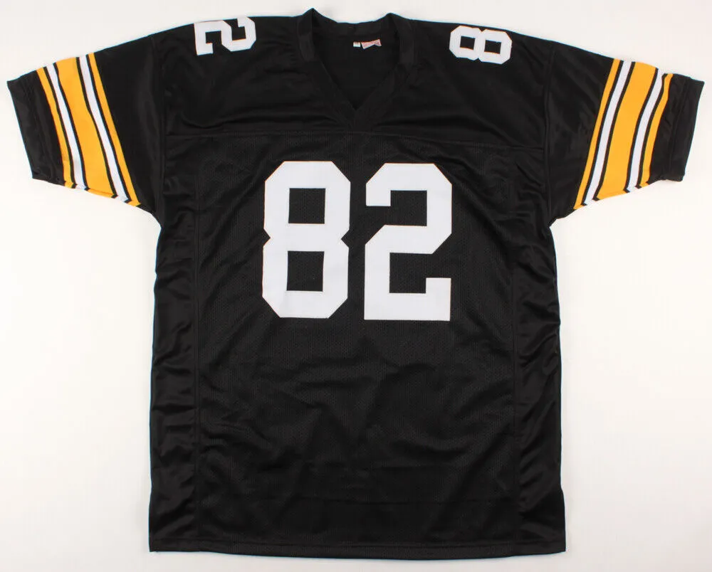 Yancey Thigpen Signed Pittsburgh Steelers Jersey (TSE COA) 2xPro Bowl Wide Out