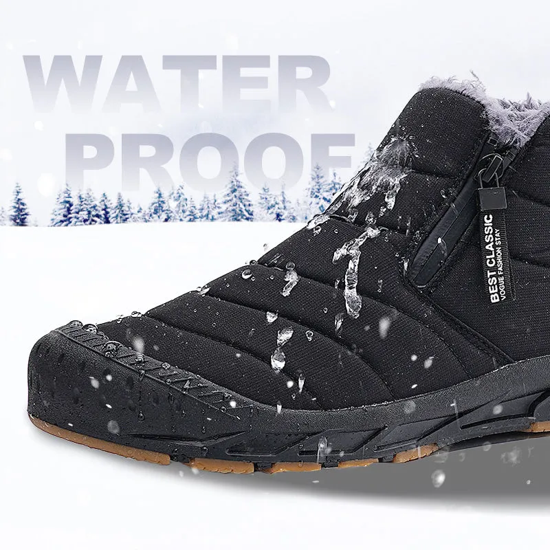 🔥Zermatt Winter Warm Faux Fur Lined Waterproof Outdoor Snow Boots